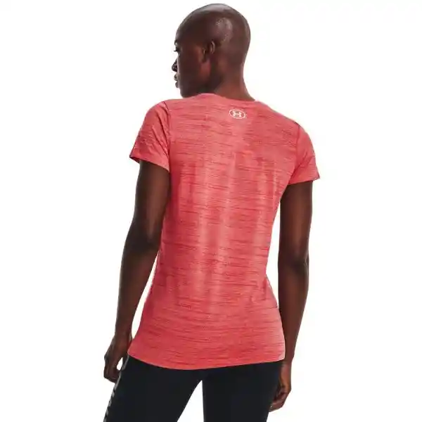 Under Armour Camiseta Tech Tiger c Mujer Rosado SM 1376937-638