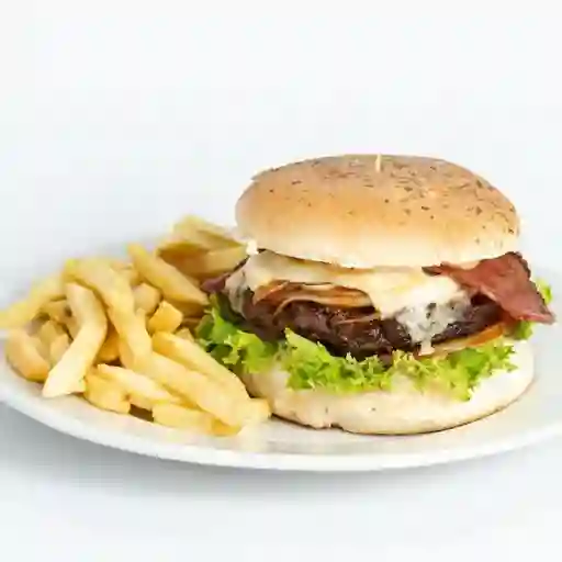 Hamburguesa sencilla