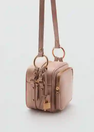 Bolso P Retro Rosa Palo Talla 99 Mujer Mango