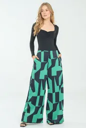 Pantalón Avant Color Verde Pasto Talla 14 Ragged