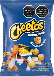 Cheetos Snack de Maíz Horneado Sabor a Queso Boliqueso 34 g