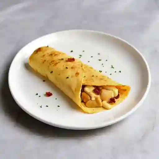 Crepe pollo tocineta