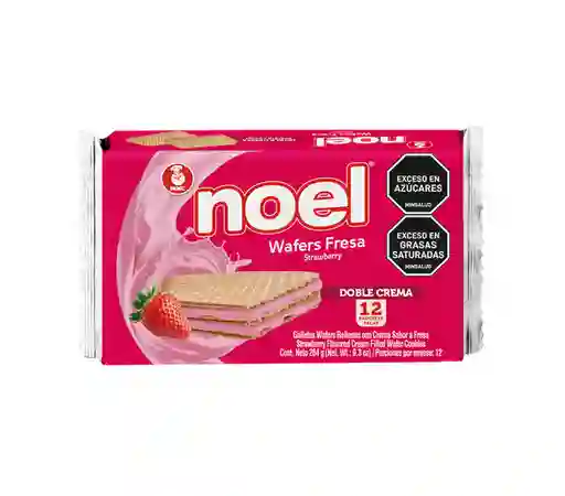 Noel Galleta Wafers Fresa