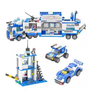 Zuru Inc Set de Construcción Máx Ciudad Policía