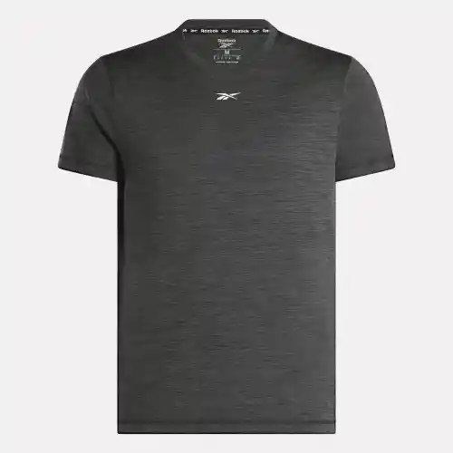 Reebok Camiseta Train Melange Tech Tee Manga Corta Gris T L