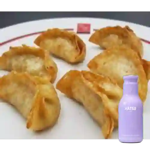 Combo Gyozas X 5 + Hatsu Morado 400 ml