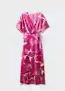 Vestido Fucsia Fucsia Talla XS Mujer Mango