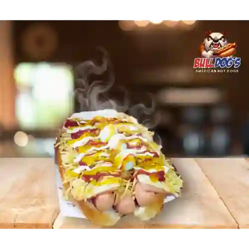 Bull Dog King-triple Salchicha Americana