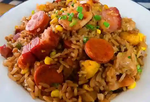 Combo Arroz Ranchero con Costillas