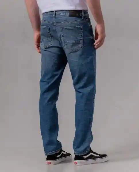 Jean Slim Hombre Azul Alferez Oscuro Talla 40 61120 Rifle