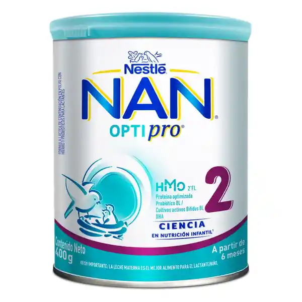 Nan Optipro 2 Fórmula infantil En polvo