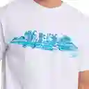 Camiseta Manga Corta Island Tour Hombre Talla XL Speedo