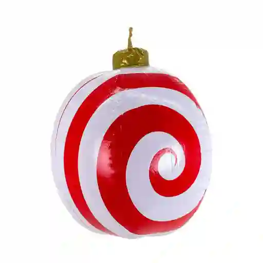 Bola Inflable Rojo Blanco Espiral 1210100027 Finlandek