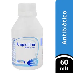 Coaspharma Suspensión Oral Ampicilina (250 mg) 60 mL