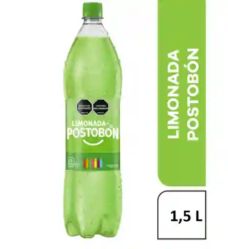 Limonada Gaseosa Postobon 1.5 mL