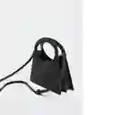 Bolso P Cutie Negro Talla 99 Mujer Mango