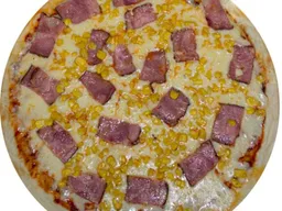 Pizza Tocineta con Maíz