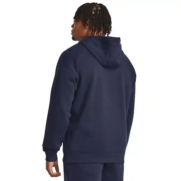 Under Armour Hoodie Sudadera Project Rock Rival Hombre Azul T. M
