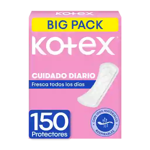 Kotex Protector Diario Normal 150 Und