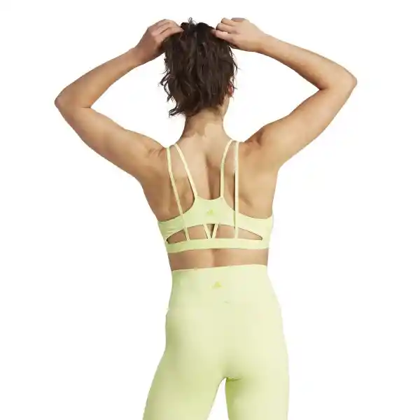 Adidas Brasier Yoga Studio Para Mujer Verde Talla XSac