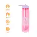 Vaso Plástico Doble Pared de Letra 500 mL Miniso