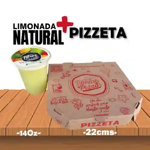 Pizzeta + Limonada Natural