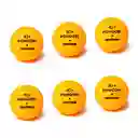 Pongori Pelota de Ping Pong 1 x 40 Naranja