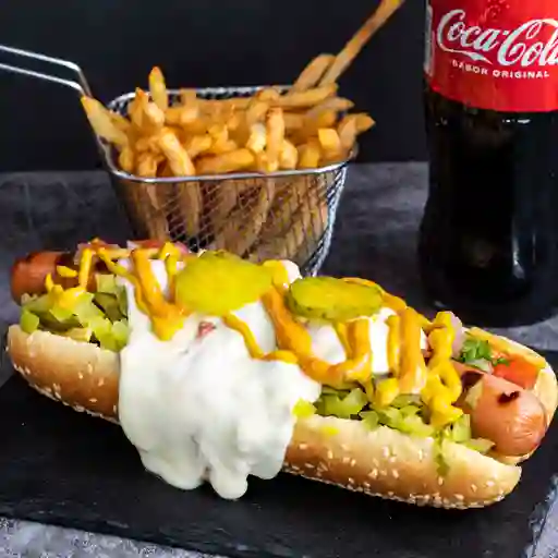 Hot Dog Chicago Especial