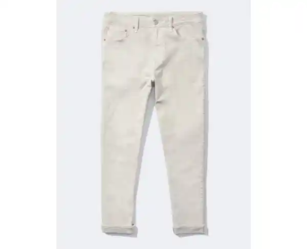 Jean Fashion Hombre Blanco Talla 34 x 32 American Eagle