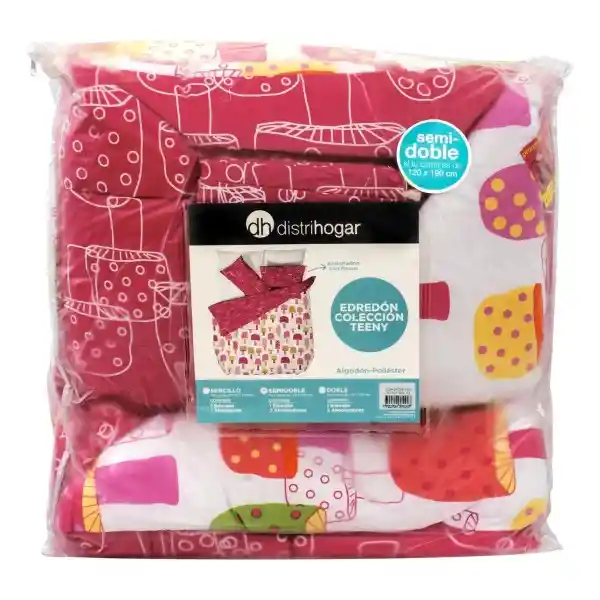 Distrihogar Comforter Infantil Semidoble P Pt10654