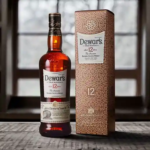 Dewars Whisky 12 años Botella