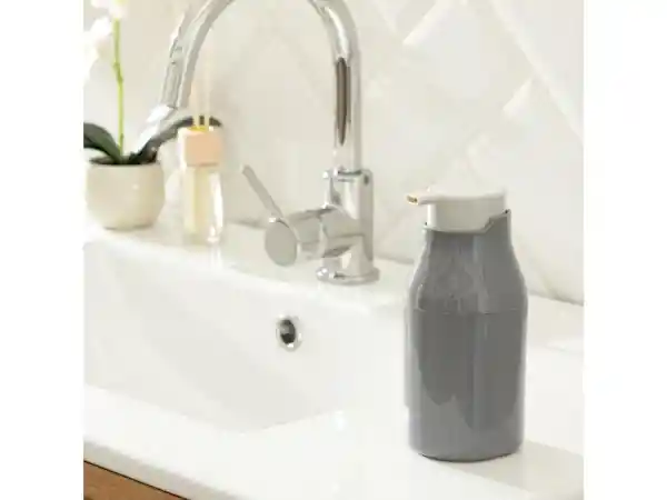 Dispensador Jabon Espumante Gris Casaideas