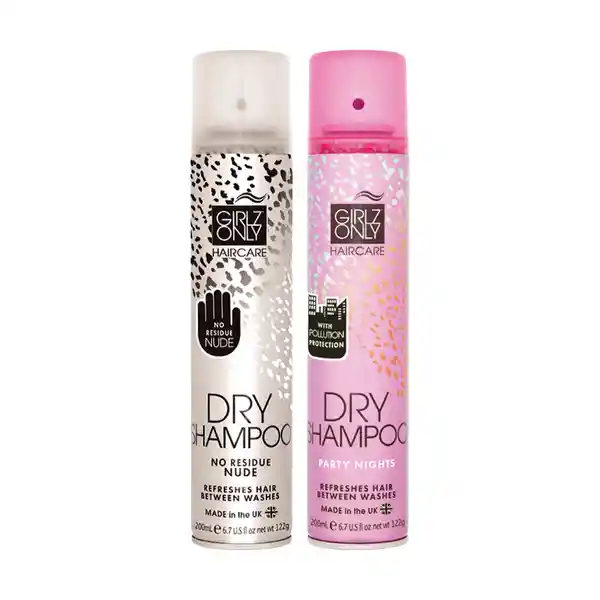 Girlz Only Kit Shampoo en Seco Nude & Party Nights