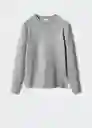 Jersey Luxus Gris Medio Vigoré Talla XXL Hombre Mango