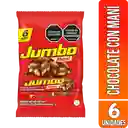 Jumbo Barra de Chocolate con Leche y Maní