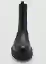 Botines Celer Negro Talla 35 Mujer Mango