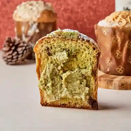 Paneton de pistacho
