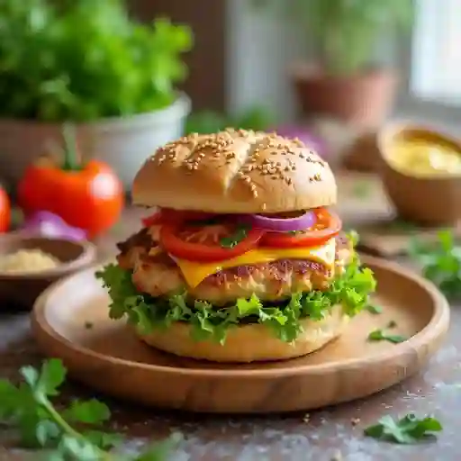 Hamburguesa de Pollo