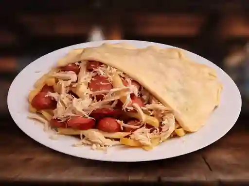 Salchipapa Especial