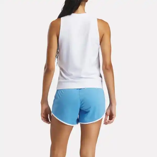 Reebok Camiseta Id Train Tank Manga Sisa Mujer Blanco Talla M