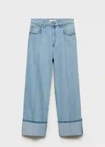 Jean Gala Tejano Medio Talla 34 Mujer Mango