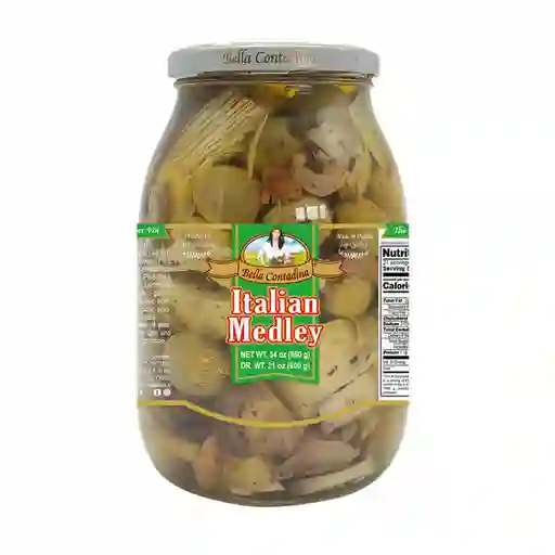 Bella Contadina Aceituna y Verdura Aliñada en Aceite