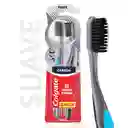 Cepillo de Dientes Suave Colgate 360 Carbon x 2und
