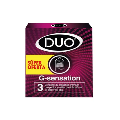Duo Preservativo G Sensation