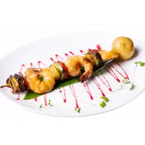 Brocheta de Langostinos