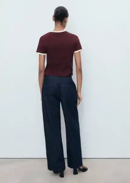 Camiseta Pirti Burdeos Talla L Mujer Mango