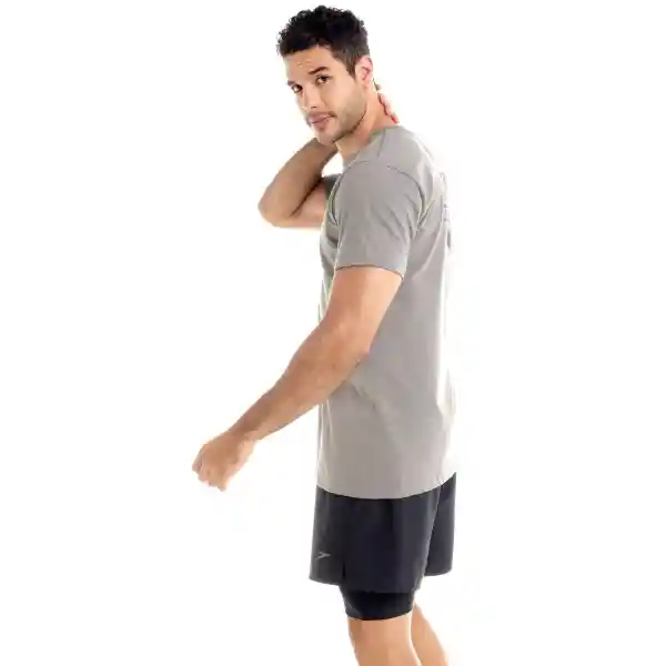 Camiseta Manga Corta Kaluna Hombre Grey Talla M Speedo