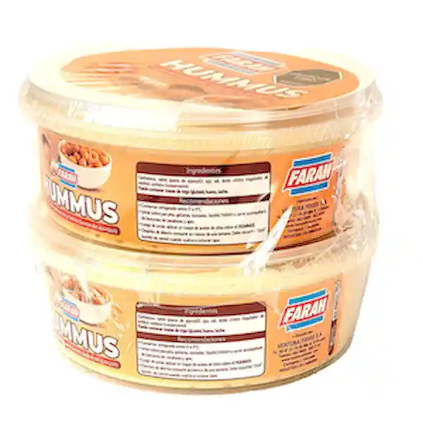 Farah Pack de Hummus Con Tahini