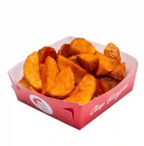Papas Casco Agrandadas.