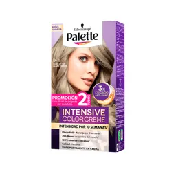 Tinte Palette Color Creme 9-1 Rubio Extra Claro Cenizo
